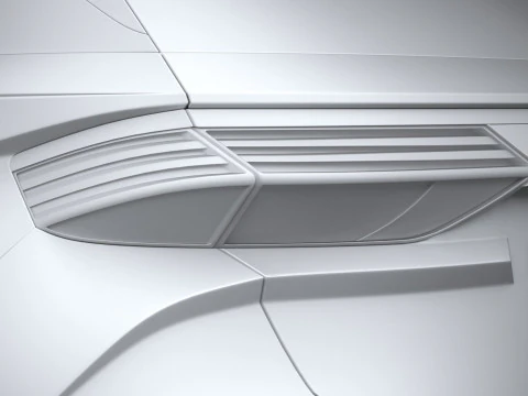 Generic SUV v1 2022 3D Model