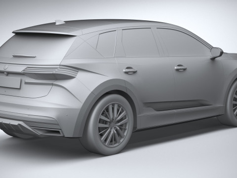 Generic SUV v1 2022 3D 모델
