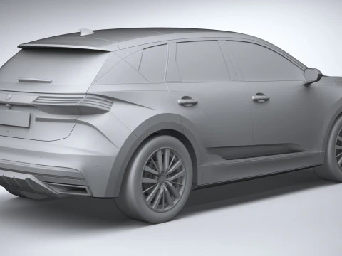 Generic SUV v1 2022 3D Model