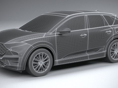 Generic SUV v1 2022 3D 모델