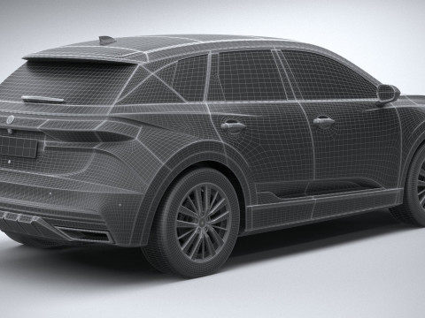 Generic SUV v1 2022 3D 모델