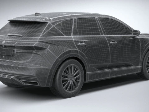 Generic SUV v1 2022 3D Model