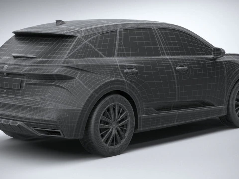 Generic SUV v1 2022 3D Model