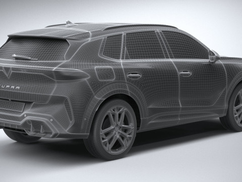 Cupra Terramar 2025 Modello 3D