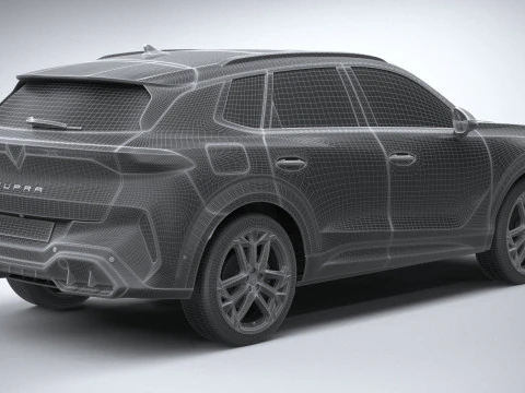 Cupra Terramar 2025 3D Model