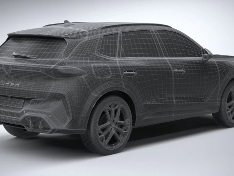 Cupra Terramar 2025 3D Model