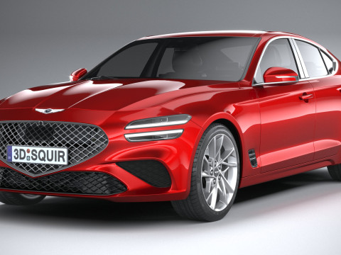 Genesis G70 2022 3D 모델