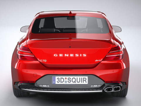Genesis G70 2022 3D 모델