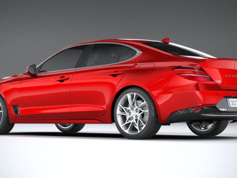 Genesis G70 2022 3D 모델