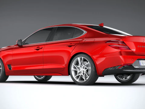 Genesis G70 2022 3D Model
