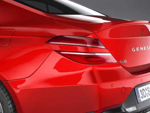 Genesis G70 2022 3D Model