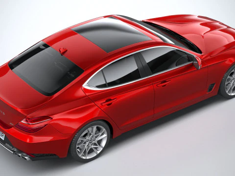 Genesis G70 2022 3D Model