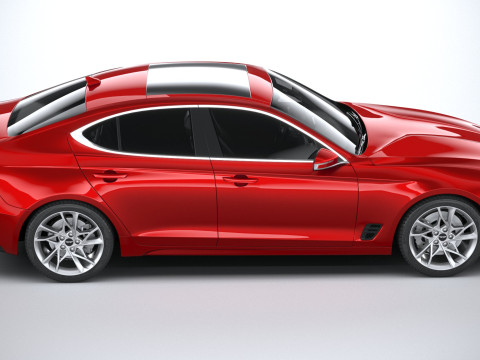 Genesis G70 2022 3D 모델