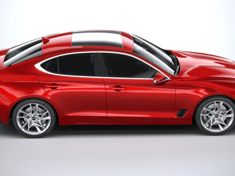 Genesis G70 2022 3D Model