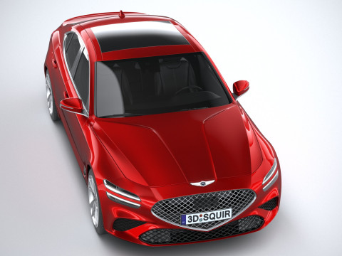 Genesis G70 2022 3D 모델