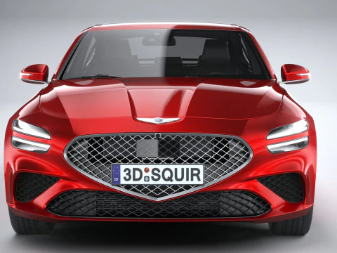 Genesis G70 2022 3D Model