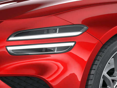 Genesis G70 2022 3D Model
