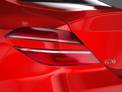 Genesis G70 2022 3D Model