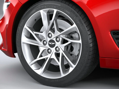 Genesis G70 2022 3D Model