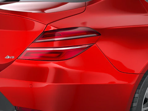 Genesis G70 2022 3D Model