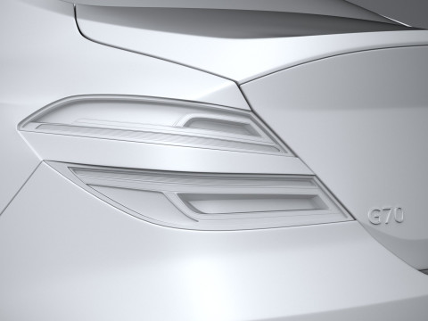 Genesis G70 2022 3D 모델