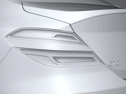 Genesis G70 2022 3D Model