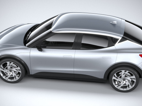 Genesis GV60 2022 Model 3D