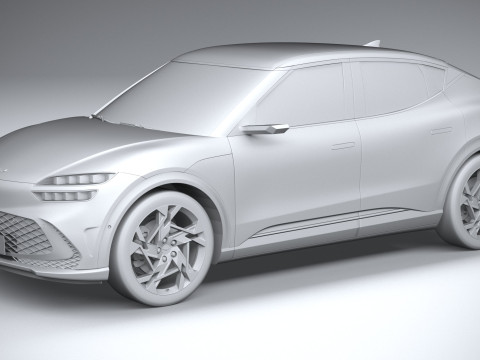 Genesis GV60 2022 Model 3D