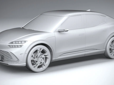 Genesis GV60 2022 3D Model