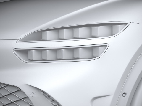 Genesis GV60 2022 Model 3D