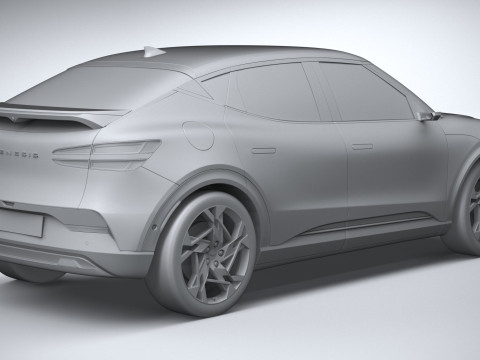 Genesis GV60 2022 Model 3D