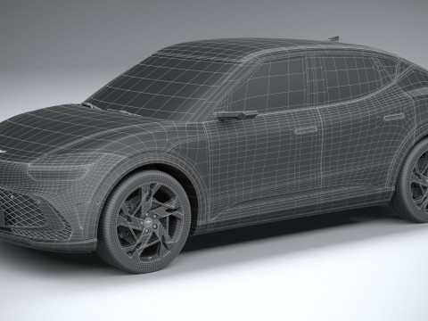 Genesis GV60 2022 Model 3D