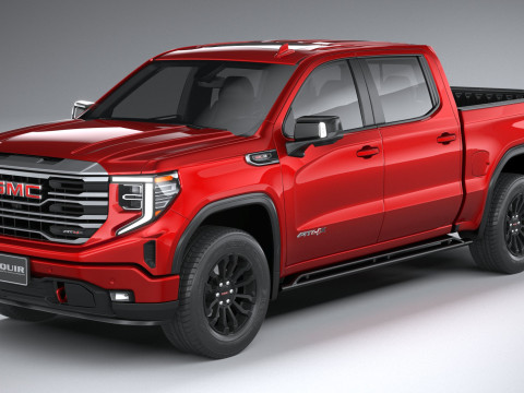GMC Sierra AT4X 2022 3Dモデル