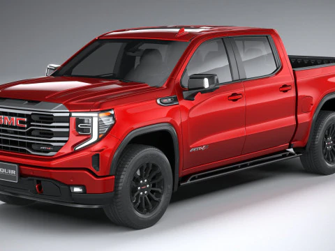 GMC Sierra AT4X 2022 3D Model