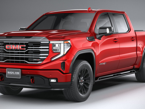 GMC Sierra AT4X 2022 3Dモデル