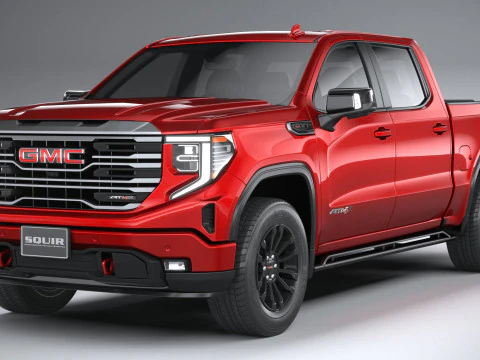 GMC Sierra AT4X 2022 3D Model