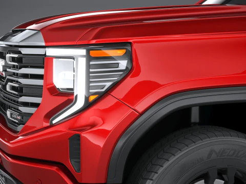 GMC Sierra AT4X 2022 3D Model