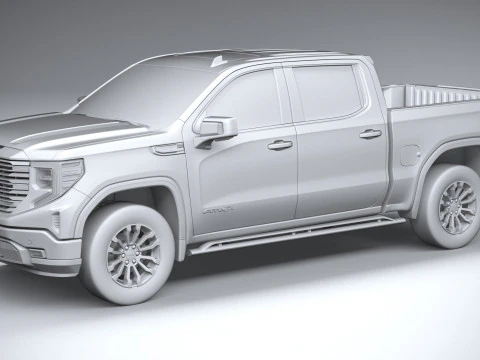 GMC Sierra AT4X 2022 3D Model