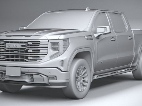 GMC Sierra AT4X 2022 3Dモデル