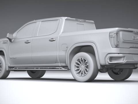 GMC Sierra AT4X 2022 3Dモデル