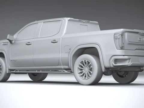 GMC Sierra AT4X 2022 3D Model
