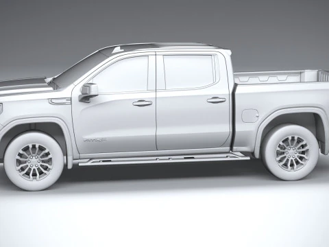 GMC Sierra AT4X 2022 3D Model
