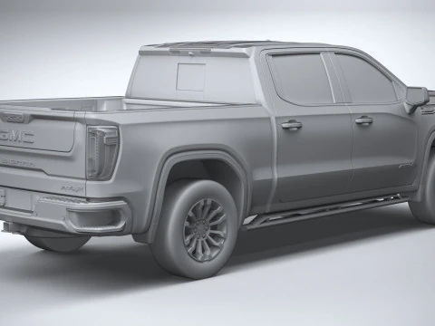 GMC Sierra AT4X 2022 3D Model