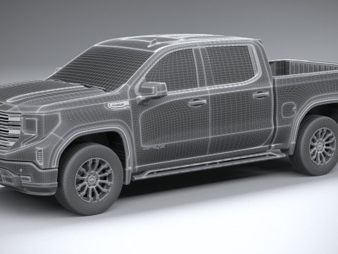 GMC Sierra AT4X 2022 3Dモデル