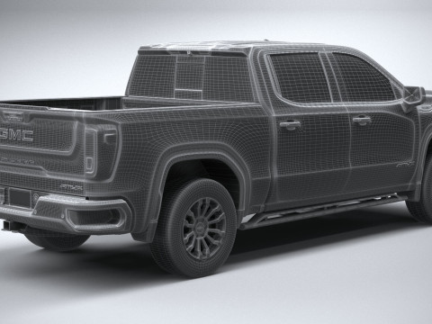 GMC Sierra AT4X 2022 3Dモデル