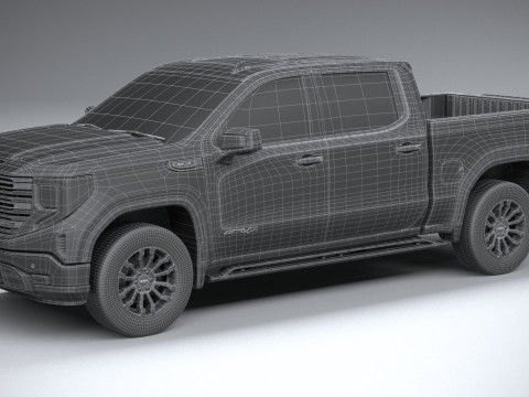 GMC Sierra AT4X 2022 3Dモデル
