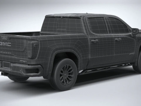 GMC Sierra AT4X 2022 3D Model
