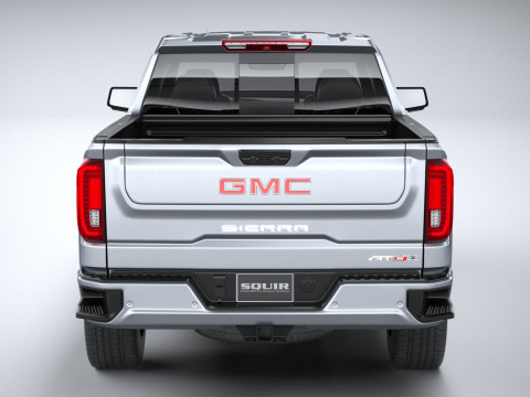 GMC Sierra AT4X double cab 2022 Model 3D