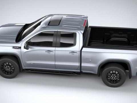 GMC Sierra AT4X double cab 2022 Model 3D