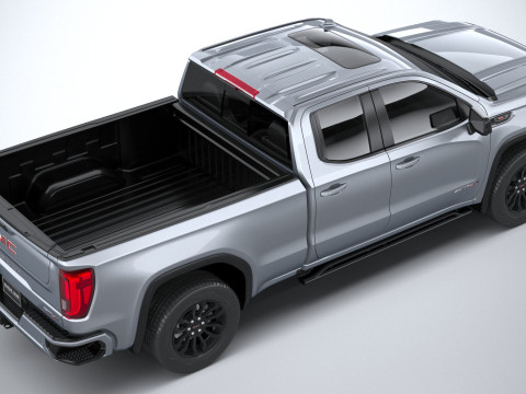 GMC Sierra AT4X double cab 2022 Model 3D